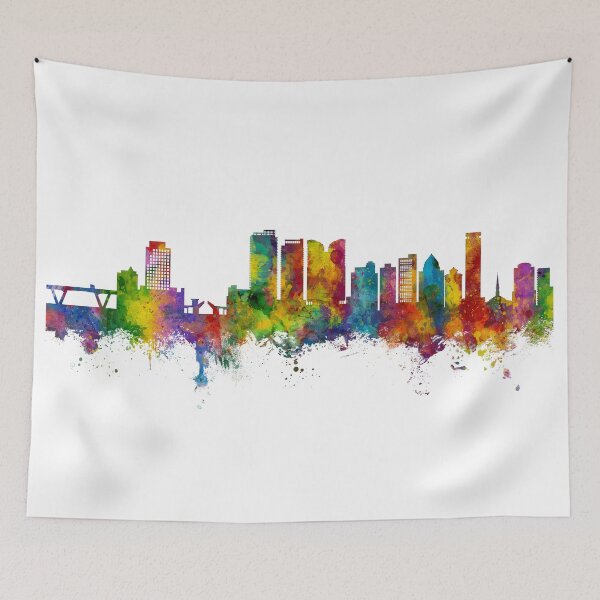 Item preview, Fort Lauderdale Florida Skyline designed and sold by ArtPrints.