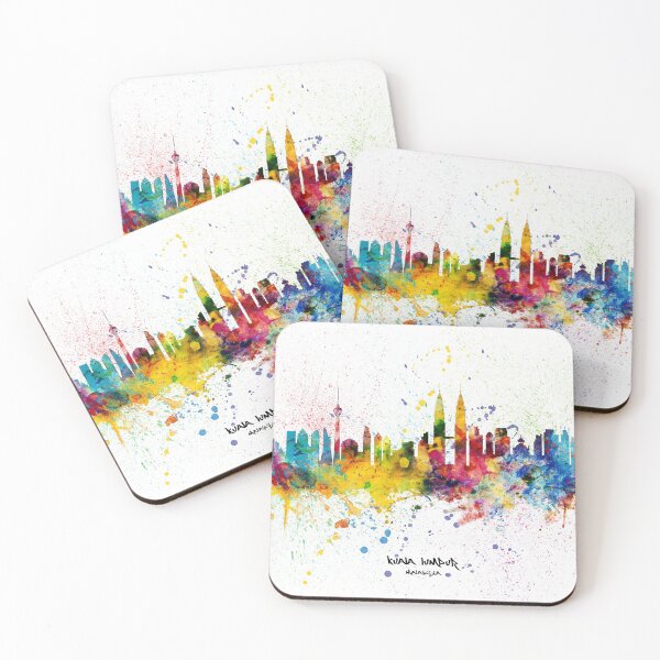 Item preview, Kuala Lumpur Malaysia Skyline designed and sold by ArtPrints.
