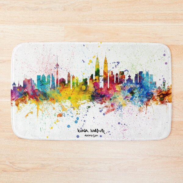 Item preview, Kuala Lumpur Malaysia Skyline designed and sold by ArtPrints.