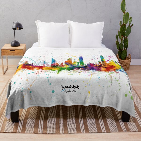 Item preview, Bangkok Thailand Skyline designed and sold by ArtPrints.