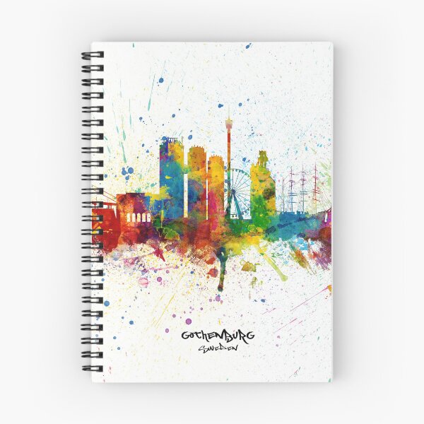 Item preview, Gothenburg Sweden Skyline designed and sold by ArtPrints.