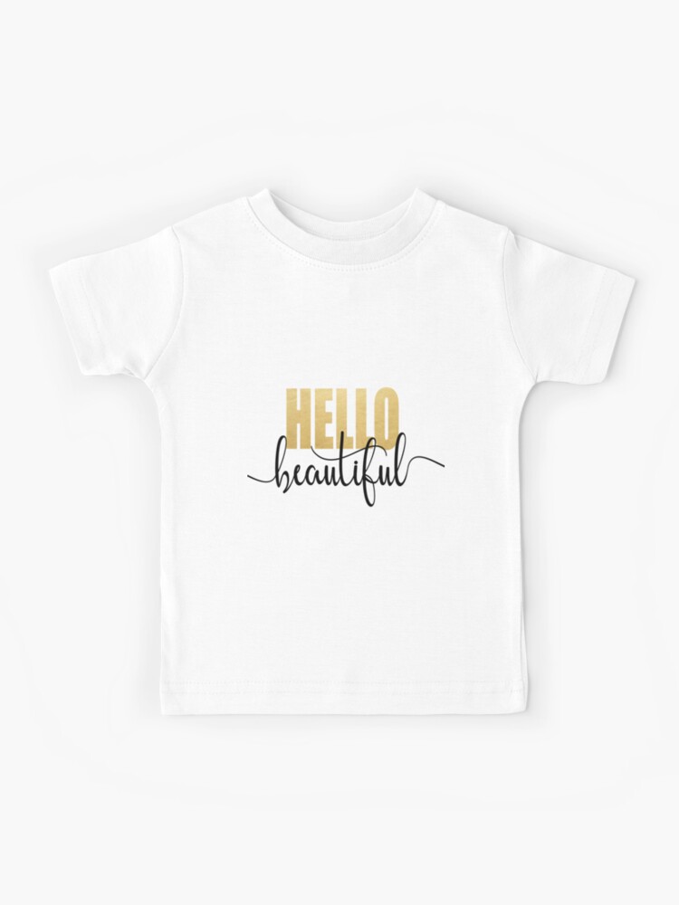 Gift For Her Hello Gorgeous Shirt Baby Girl Clothing Gorgeous Shirt Toddler Girl Shirt toddler Cute Hello Gorgeous Shirt Girl Shirt