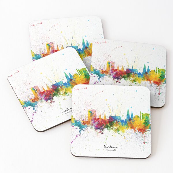 Item preview, Dundee Scotland Skyline designed and sold by ArtPrints.