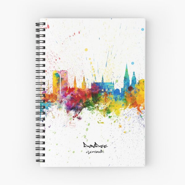 Item preview, Dundee Scotland Skyline designed and sold by ArtPrints.