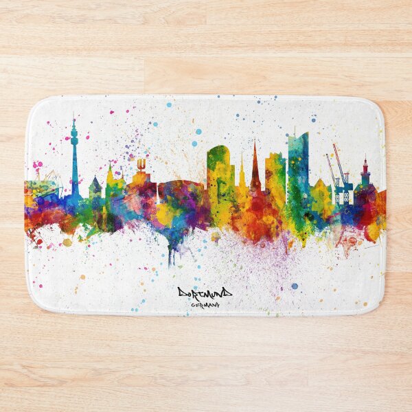 Item preview, Dortmund Germany Skyline designed and sold by ArtPrints.