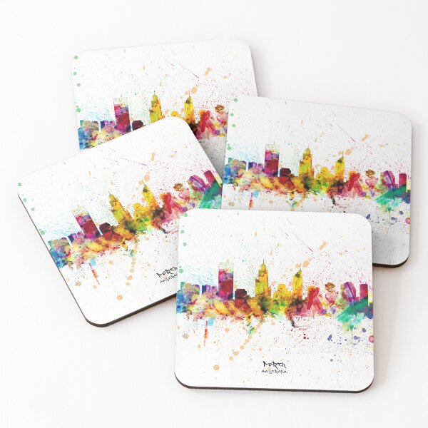 Item preview, Perth Australia Skyline designed and sold by ArtPrints.