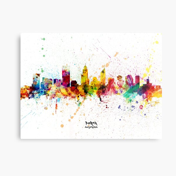 Item preview, Perth Australia Skyline designed and sold by MICHAEL TOMPSETT.