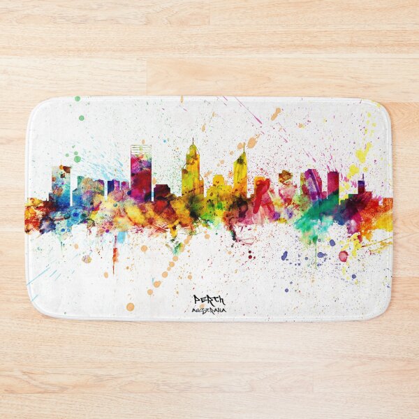 Item preview, Perth Australia Skyline designed and sold by ArtPrints.