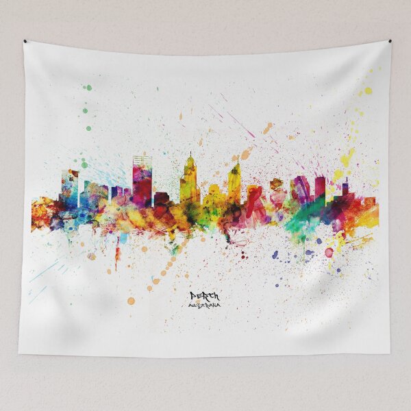 Item preview, Perth Australia Skyline designed and sold by ArtPrints.