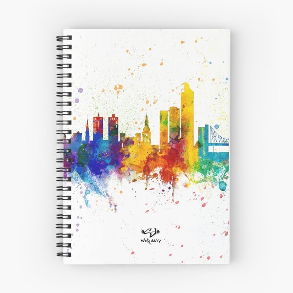 Item preview, Oslo Norway Skyline designed and sold by ArtPrints.