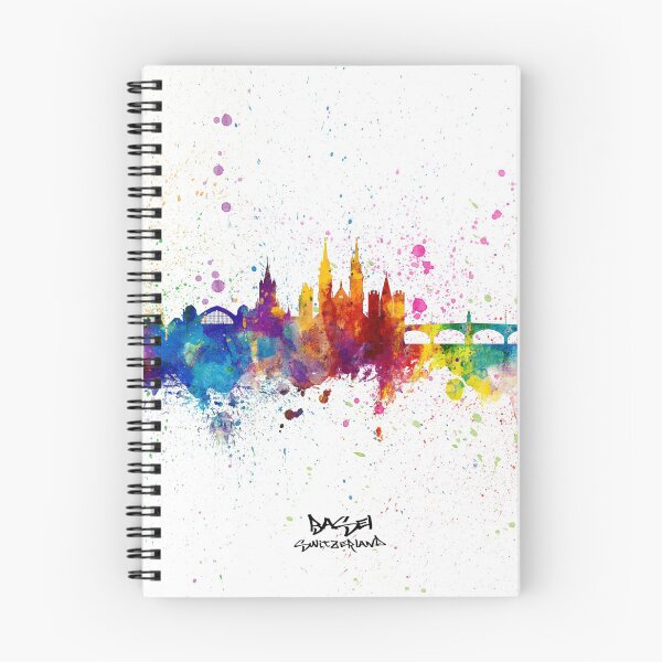 Item preview, Basel Switzerland Skyline designed and sold by ArtPrints.