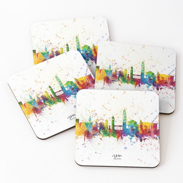 Item preview, Split Croatia Skyline designed and sold by ArtPrints.