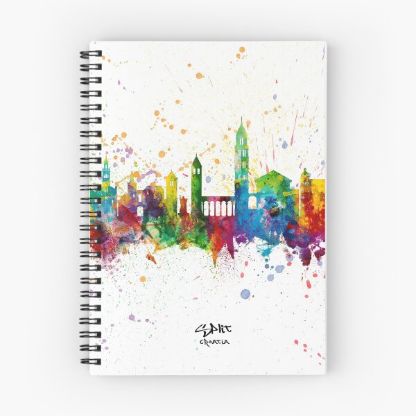 Item preview, Split Croatia Skyline designed and sold by ArtPrints.