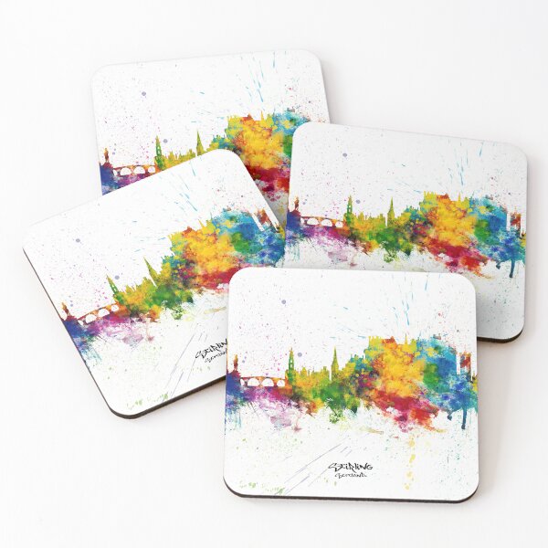 Item preview, Stirling Scotland Skyline designed and sold by ArtPrints.