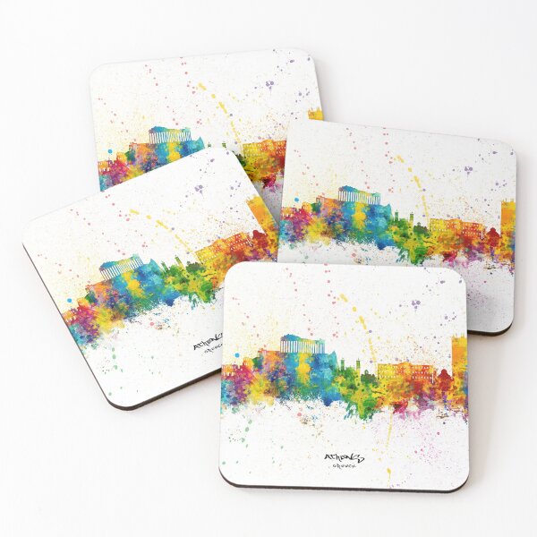 Item preview, Athens Greece Skyline designed and sold by ArtPrints.
