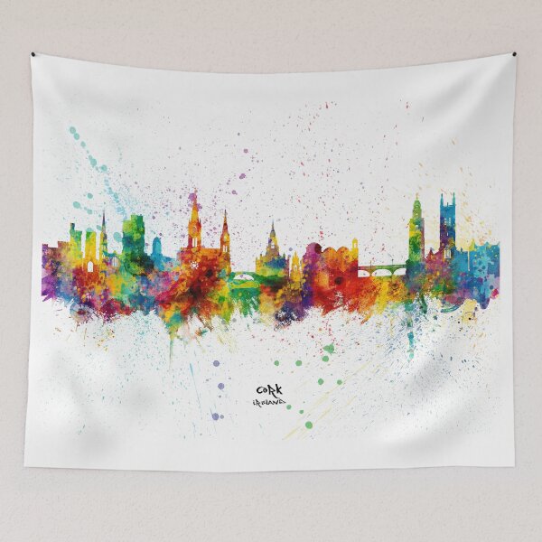 Item preview, Cork Ireland Skyline designed and sold by ArtPrints.