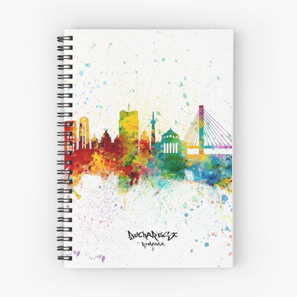 Item preview, Bucharest Romania Skyline designed and sold by ArtPrints.