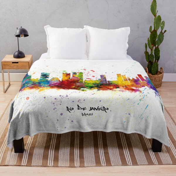 Item preview, Rio de Janeiro Brazil Skyline designed and sold by ArtPrints.