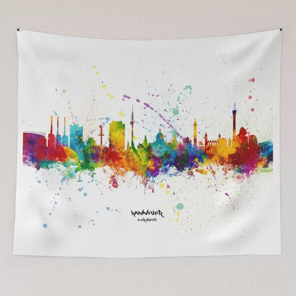 Item preview, Hannover Germany Skyline designed and sold by ArtPrints.
