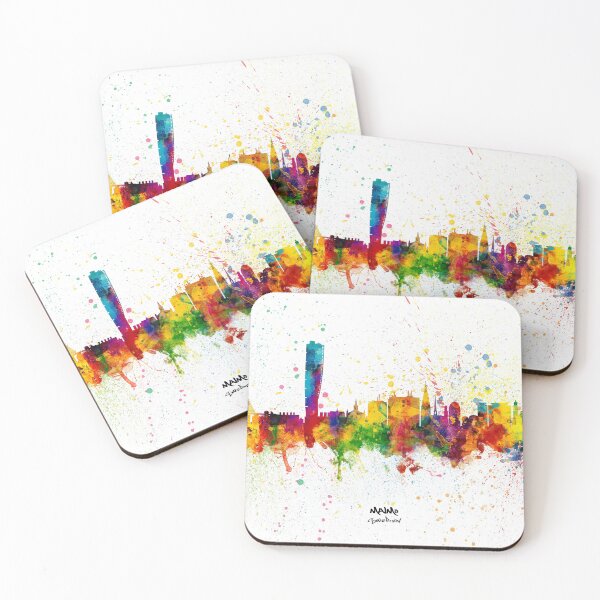 Item preview, Malmo Sweden Skyline designed and sold by ArtPrints.