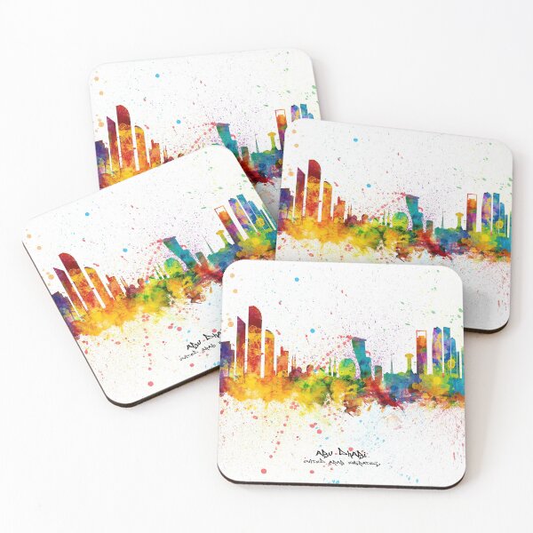 Item preview, Abu Dhabi Skyline designed and sold by ArtPrints.