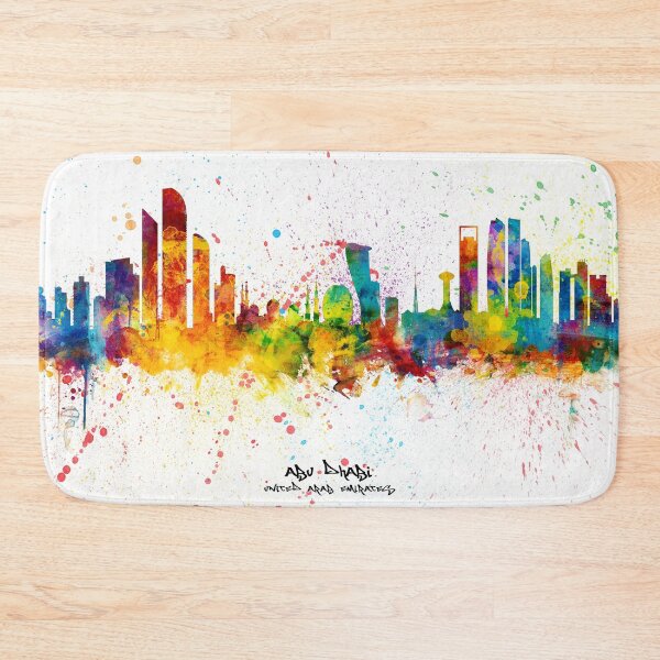 Item preview, Abu Dhabi Skyline designed and sold by ArtPrints.