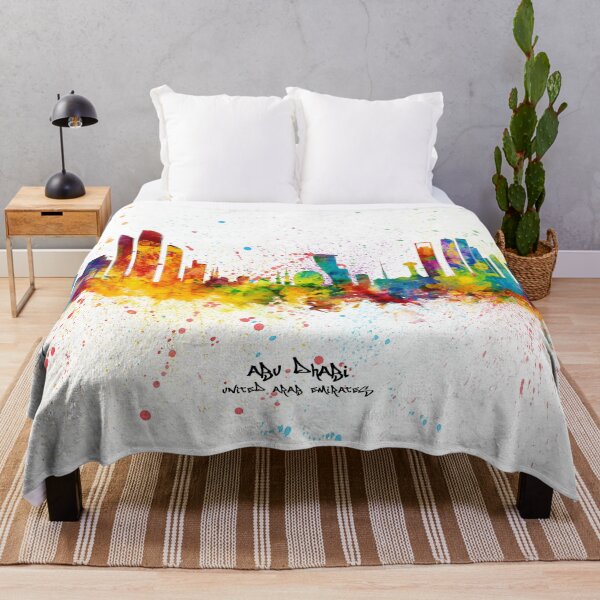 Item preview, Abu Dhabi Skyline designed and sold by ArtPrints.