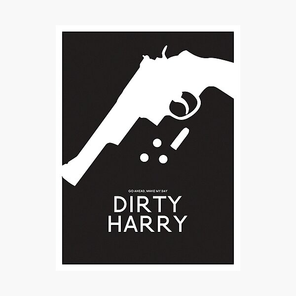 DIRTY HARRY Photographic Print
