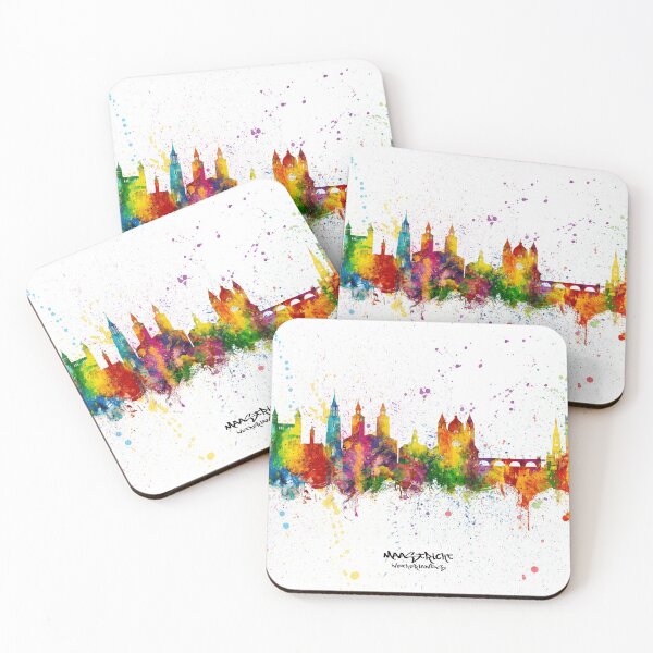 Item preview, Maastricht The Netherlands Skyline designed and sold by ArtPrints.