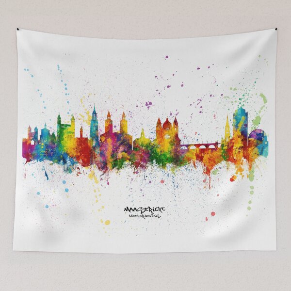 Item preview, Maastricht The Netherlands Skyline designed and sold by ArtPrints.