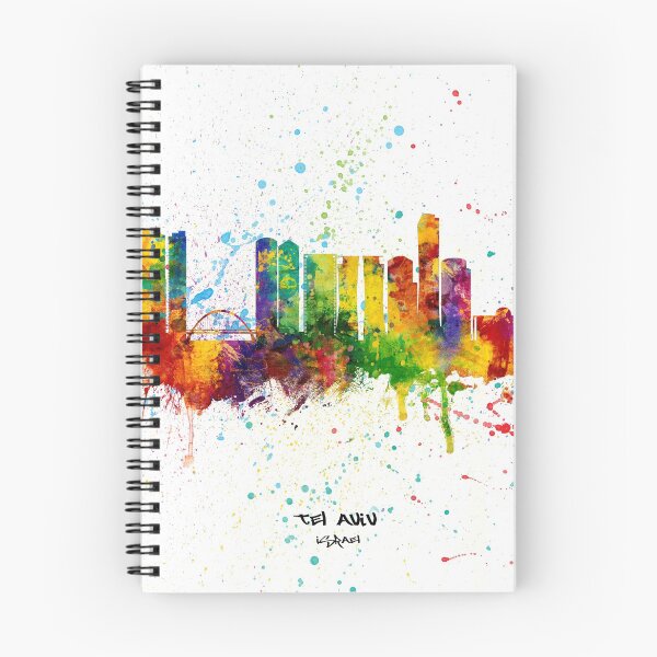 Item preview, Tel Aviv Israel Skyline designed and sold by ArtPrints.