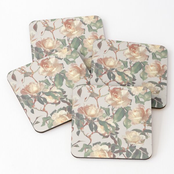 Item preview, Soft Vintage Rose Pattern designed and sold by micklyn.