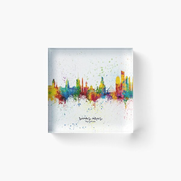 Item preview, Buenos Aires Argentina Skyline designed and sold by ArtPrints.