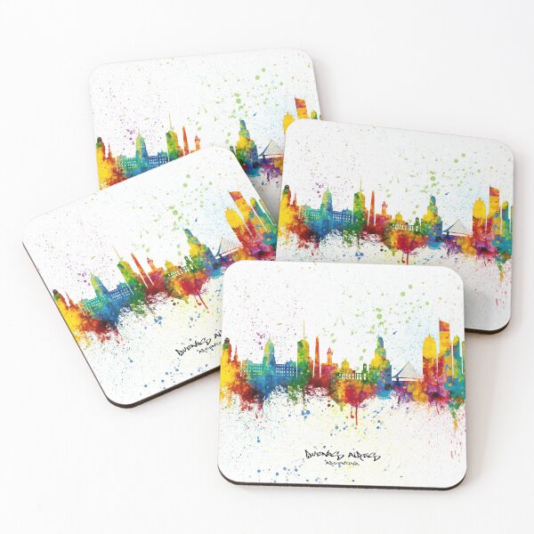 Item preview, Buenos Aires Argentina Skyline designed and sold by ArtPrints.
