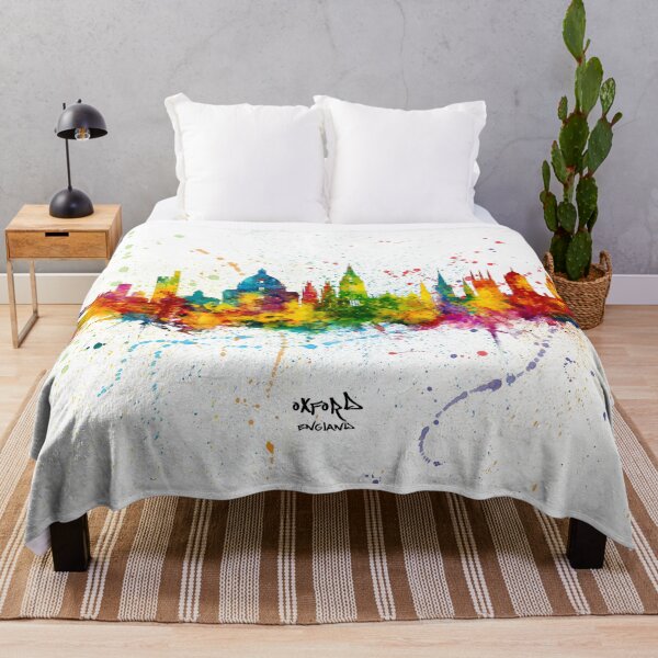 Item preview, Oxford England Skyline designed and sold by ArtPrints.