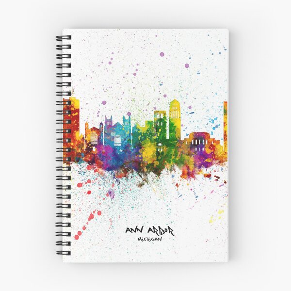 Item preview, Ann Arbor Michigan Skyline designed and sold by ArtPrints.