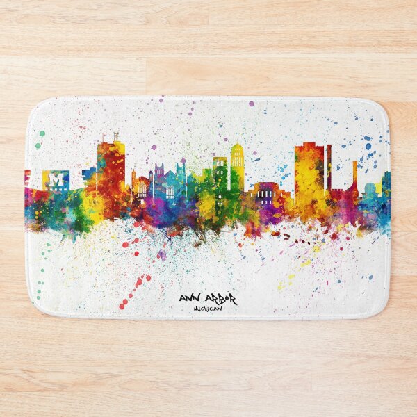 Item preview, Ann Arbor Michigan Skyline designed and sold by ArtPrints.