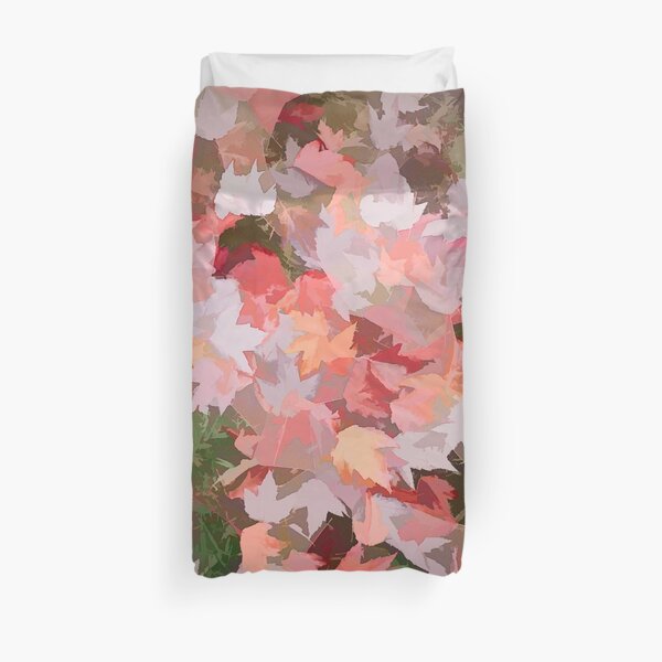 Autumn Colour (pale pastel multicolour) Duvet Cover