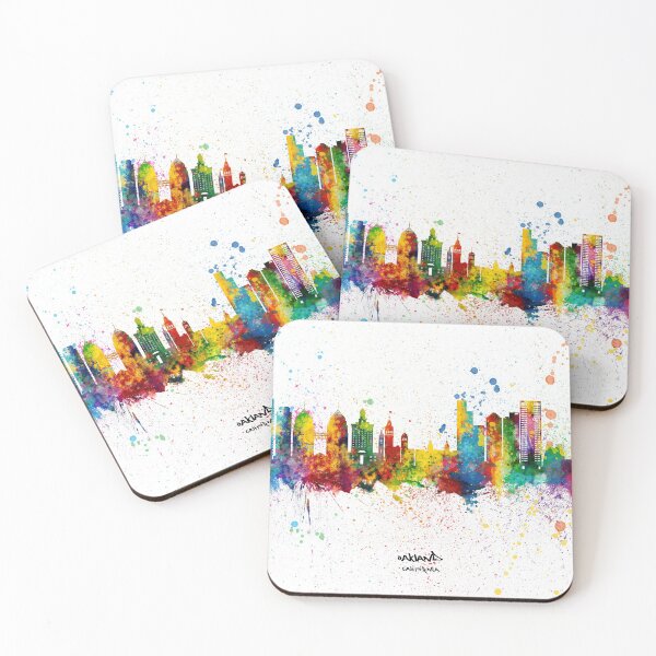 Item preview, Oakland California Skyline designed and sold by ArtPrints.