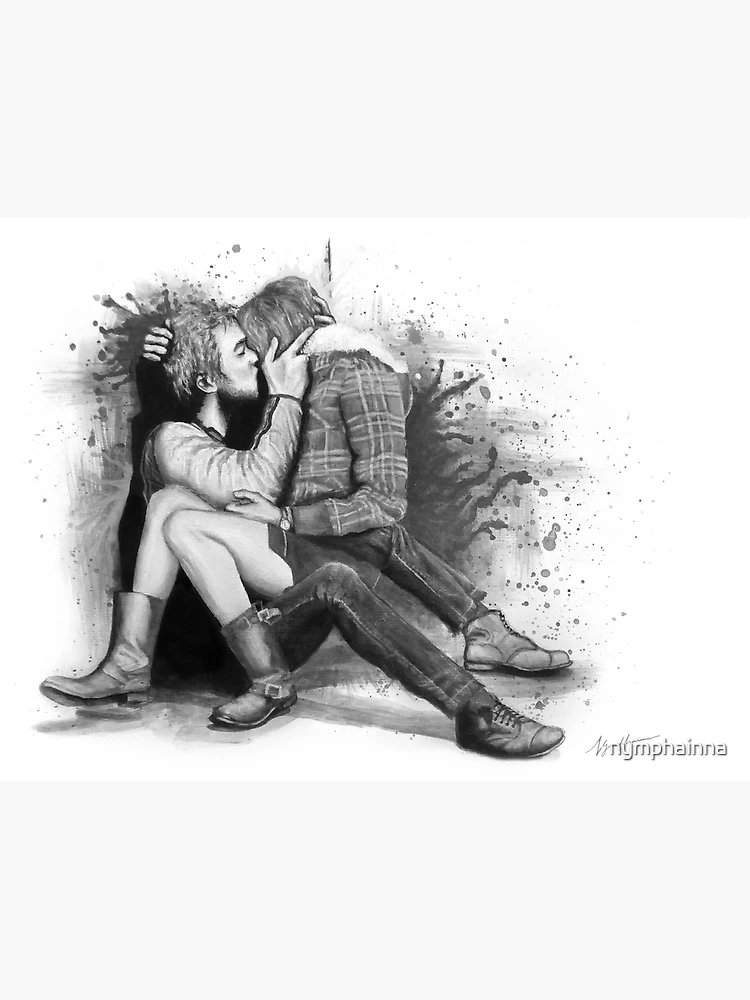 Valentine couple drawing by pencil | realistic pencil sketch | romantic art  | about this art This sketch reveals the moment of love between two boys  and a girl. I have tried