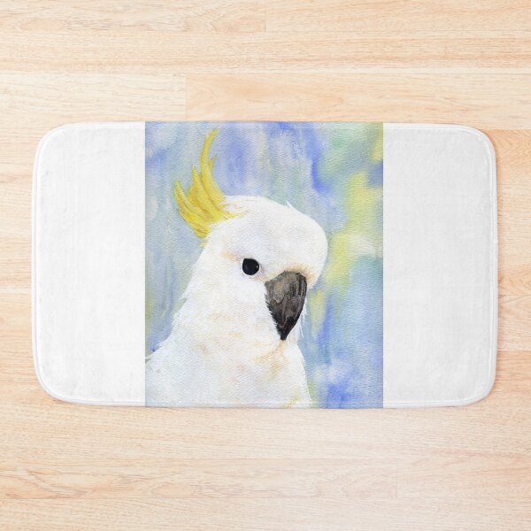 Item preview, Sulphur Crested Cockatoo Watercolour Painting by Heather Holland designed and sold by Heatherian.