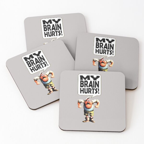 Item preview, Mr Gumby - My Brain Hurts designed and sold by WHemporium.