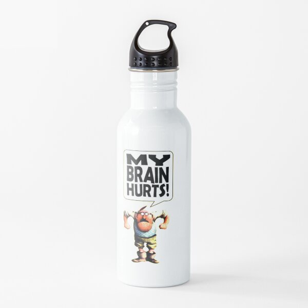 Mr Gumby - My Brain Hurts Water Bottle