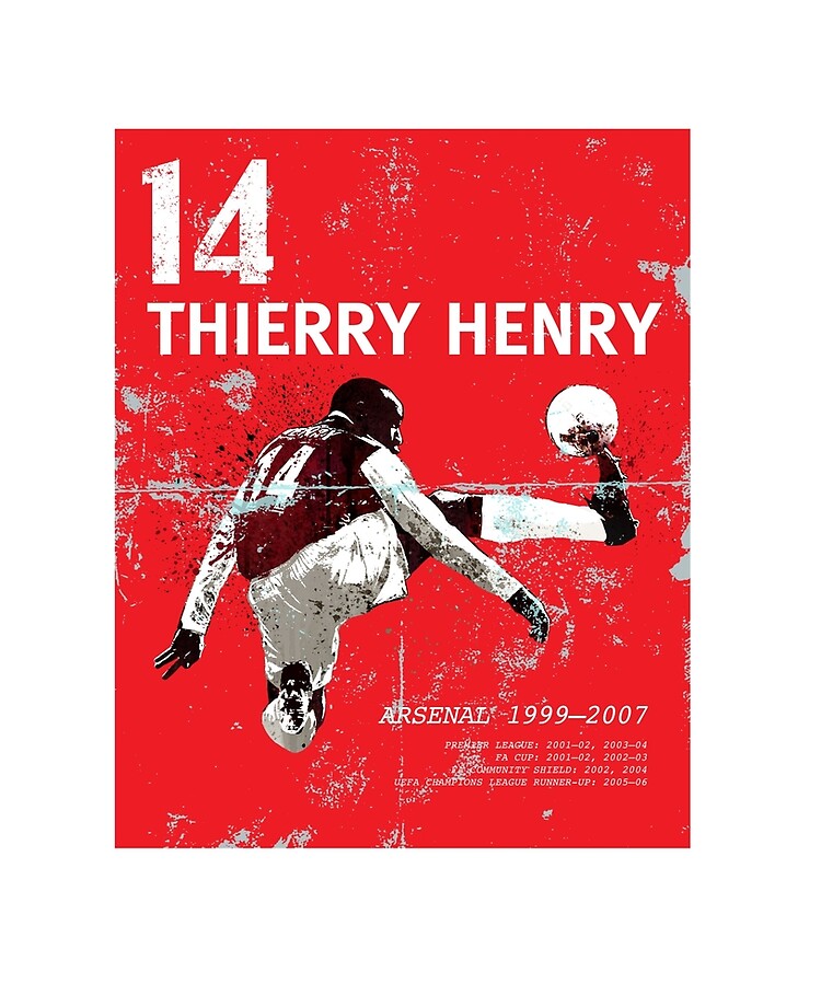 Thierry Henry Poster 3 Ipad Case Skin By Designwowow Redbubble