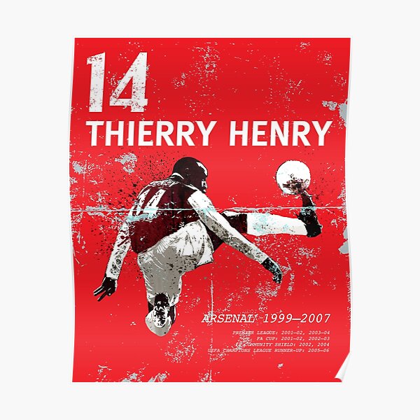 Affiche de Thierry henry # 3 Poster