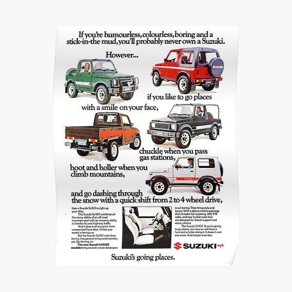 SUZUKI SAMURAI Poster