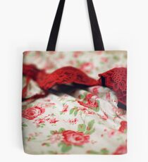 red bra Tote Bag