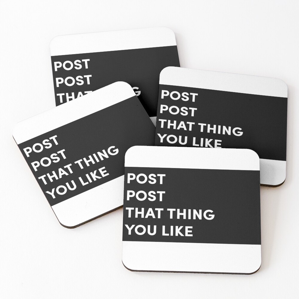 Item preview, Coasters (Set of 4) designed and sold by Incapability.