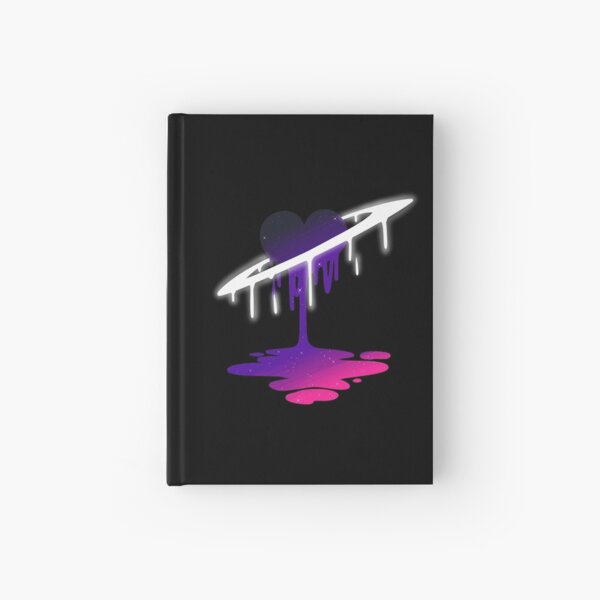 Vaporwave Valo Heart Hardcover Journal
