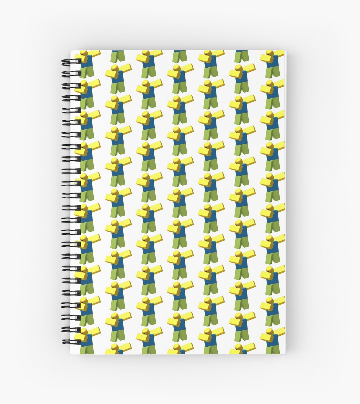Roblox Dab Meme Spiral Notebook By Amemestore Redbubble - roblox oof art board print by amemestore redbubble